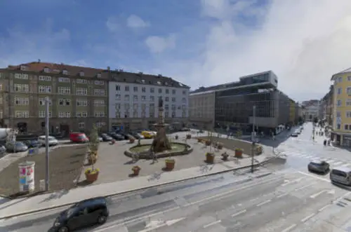 Aussicht auf den Boznerplatz Innsbruck